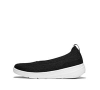 Fitflop Damen Super-Q Knit Ballerinas, Schwarz, 40 EU