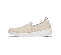 FitFlop Damen Super-q Knit Slip-ons Sneaker, Beige, 40 EU