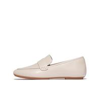 Fitflop Damen Delicato Soft Leather Loafers Slipper, beige, 38 EU Schmal