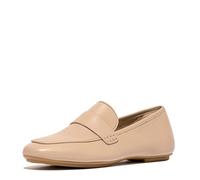 FitFlop Delicato Damen-Slipper aus weichem Leder, Beige (Classic Beige), 38 EU