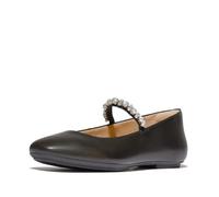 FitFlop Riemchenballerinas für Damen, schwarz, Größe 41 EU