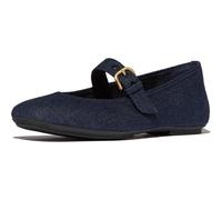 Fitflop Delicato Polyester Damen Schuhe Dunkel Denim EU 39/UK 6