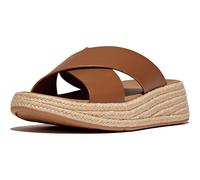 Fitflop F-Mode Cross Leder Herren Clogs in Dunkelbraun EU 40,5 / UK 7