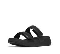 Fitflop Sandalen F-Mode Go Adjustable Flatform verstellbar Schwarz Größe 37