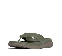 Fitflop F-mode Go Herren-Sandalen mit Zehensteg, Safari Green, 43 EU