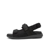 Fitflop F-Mode Go Polyester Herren schwarze Sandalen EU 40,5 / UK 7