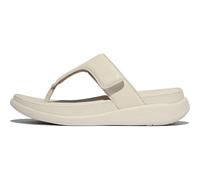 Fitflop Damen F-Mode Go Adjustable Flatform Toe-Post Sandale, beige, 39 EU