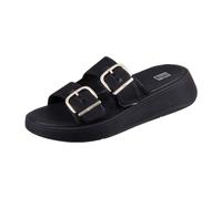 FitFlop F-Mode HG5-001 schwarz Fmode Buckle shimmer lux für Damen, schwarz, Größe 42 EU
