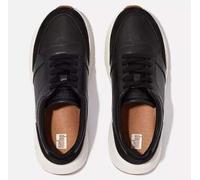 Fitflop F-Mode Leather - Black Schwarz - Gr. - 37