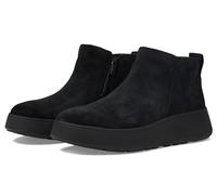 Fitflop F-mode Suede Flatform Zip Ankle Stiefel