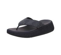 FitFlop F-Mode toe post- denim für Damen, blau, Größe 40 EU