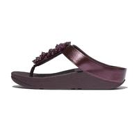 Fitflop Fino Kugel-Bead Zehentrenner für Damen, Keilabsatz, 42 EU