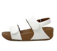 Fitflop GEMÜTLICH SANDALE DAMEN LULU ADJUSTABLE BACK STRAPS Glattleder WEISS talla numeric_37