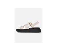 FitFlop GEN-FF Fisherman Damen Sandalen Aus Beige Leder EU 39/UK 6