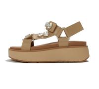 FitFlop Gen-Ff Max Damen-Sandalen aus Leder mit Riemen am Rücken, Cappuccino, 7