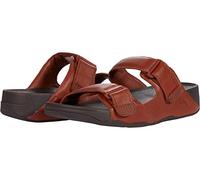 Fitflop Gogh Tm Moc Slide, Herren Peeptoe Sandalen, Braun (Dark Tan 277), 42 EU