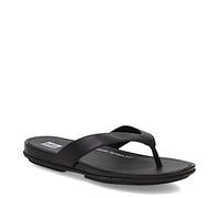 Fitflop Gracie Damen-Flip-Flop-Sandalen, Schwarz, Schwarz, 37.5 EU