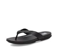 Fitflop Damen Gracie Leather FLIP-Flops Flache Sandale, All Black, 43 EU