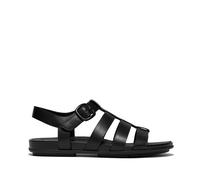Fitflop Gracie Gummi-Schnallen Damen Fischer-Sandalen ganz Schwarz EU 40,5 / UK 7