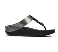Fitflop Halo Bead-circle Metallic Toe-post Slides Schwarz EU 37 Frau (Herstellerartikelnummer: HJ1-B06-EU37)