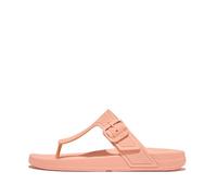 Fitflop Iqushion Damen-Flip-Flops, verstellbare Schnalle, flache Sandalen, Blushy, 40 EU