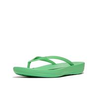 Fitflop Iqushion Ergonomische Damen-Flip-Flops, grün, 42 EU