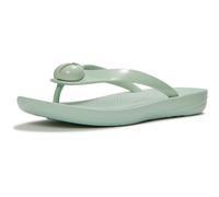 Fitflop iQushion Glossy-Button Polyurethan Damen Mint Whisper Flip-Flops EU 40,5 / UK 7