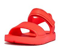 Fitflop Iqushion Kids Eergonomic Back Strap Sandale, Neon Orange, 21 EU