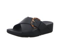 FitFlop Keilpantoletten für Damen, schwarz, Größe 41 EU