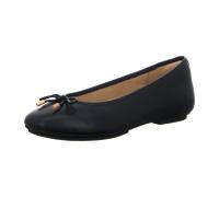 Ballerina FITFLOP "DELICATO BOW", Damen, Gr. 38, schwarz, Leder, unifarben, Schuhe Ballerina, Slipper mit Schleife (68678168-38) schwarz