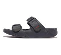 Fitflop Herren Gogh MOC Slide-Leather Sandalen, Midnight Navy, 44 EU