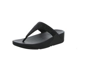 FitFlop Lulu Christal für Damen, schwarz, Größe 38 EU