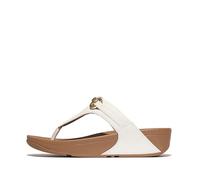 Fitflop LULU CHUNKY-SNAFFLE LEATHER TOE-POST SANDALS