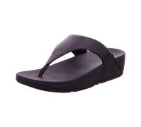 FitFlop LULU LEATHER TOEPOST für Damen, schwarz, Größe 41 EU