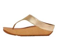 Fitflop Lulu Lux Graphic-Weave Leather Toe-Post Sandals - Größe 43