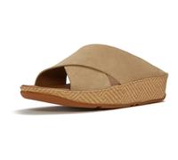 Fitflop Lulu Lux Graphic-Weave Wildleder Damen Cappuccino Sandalen EU 42 / UK 8