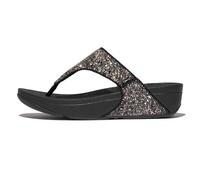 FitWear Zehensteg-Sandale Lulu – Damen – mehrfarbig glitzernd – Schwarz 41 EU