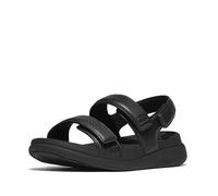 FitFlop F-Mode Go Adjustable Flatform Damen Sandalen tiefschwarz - 40