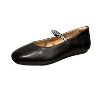 FitFlop Riemchenballerinas für Damen, schwarz, Größe 39 EU