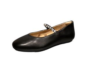 FitFlop Riemchenballerinas für Damen, schwarz, Größe 39 EU