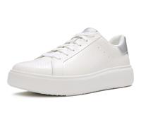 Fitflop RTG Schnürer aus Leder für Damen in Urban Weiß/Silber EU 37 / UK 4
