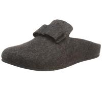 Fitflop Shuv Cushy Filzpantoffeln für Damen, Schwarz, 36 EU