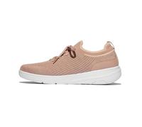 FitFlop Superq Knit Damen-Sneaker zum Reinschlüpfen, Schnürschuh, beige, 42 EU