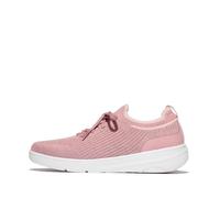 Slip-On Sneaker FITFLOP "SUPER-Q", Damen, Gr. 38, rosa (rosé), Textil, unifarben, sportlich, Schuhe, Slip-On Sneaker, Schlupfschuh mit Keilabsatz (13723641-38) rosé