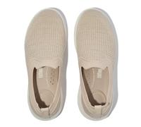 FitFlop Superq Knit Slip-Ons-Sneaker für Damen, Stone Beige Platino, 36 EU