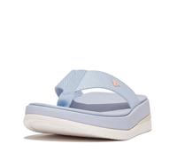 Fitflop Surff Two-Tone Webbing Toe-Post Sandals BLAUW - Größe 38