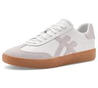 Fitflop The Dash T-Toe Leather/Suede Sneakers WIT - Größe 38