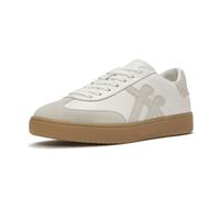 Fitflop The Dash T-Toe Leather/Suede Sneakers WIT - Größe 39