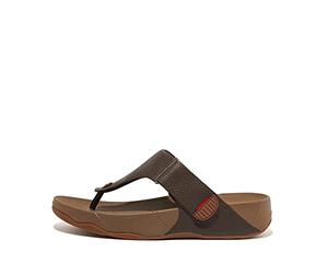 Fitflop Trakk II Zehensandalen für Herren, schokobraun, 44 EU