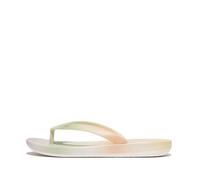 Fitflop Unisex Kid's Iqushion Junior Ombre-Pearl Flip-Flops, Urban White Mix, 30 EU